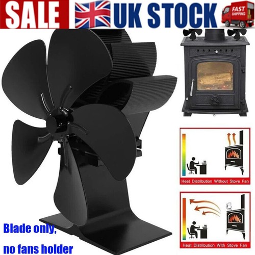 Stove fan heat powered - heat, blade