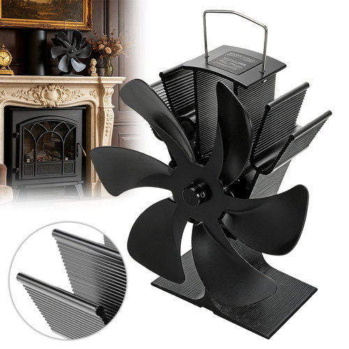 Heat powered stove - powered, for