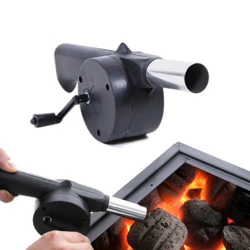 Hand cranked outdoor bbq - outdoor,