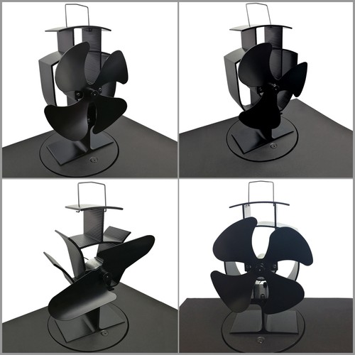 Heat powered wood burning - powered,