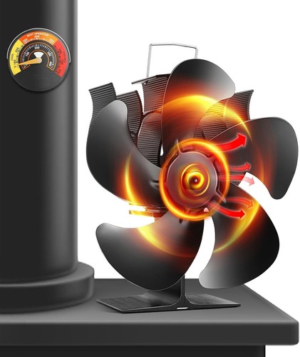 Blade heat powered stove - 5,
