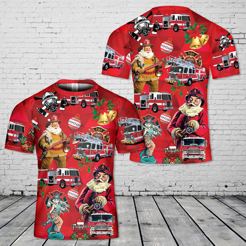 Firefighter fire truck - firefighter,