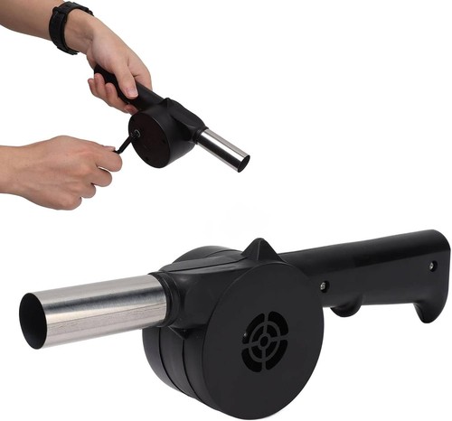 Hand crank bellows - hand, grill