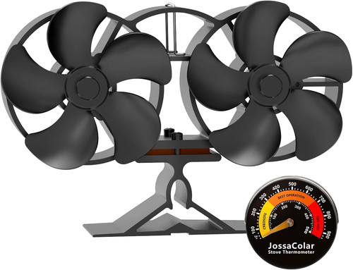 Log burner fan silent - log,