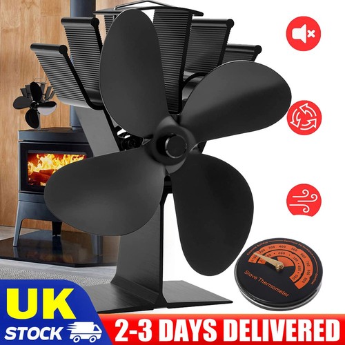 Blade heat powered stove - heat,