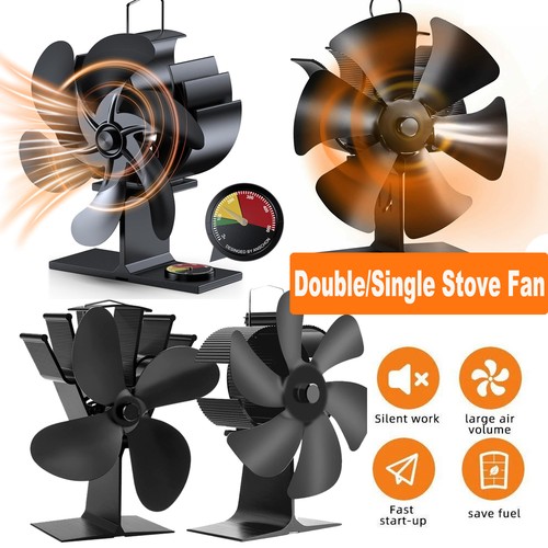 Blade stove fan - blade, powered
