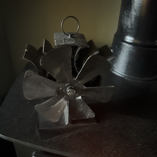 Blade heat powered stove top - heat,