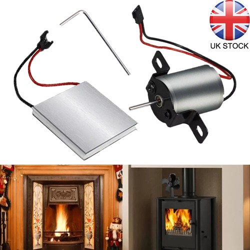 Heat power stove - top, fan