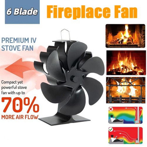 Heat powered blade - stove, top