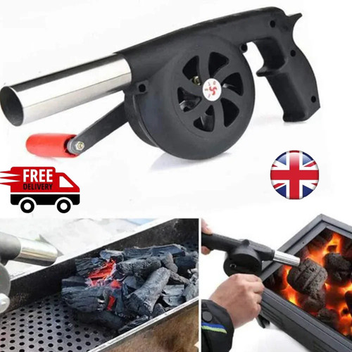 Hand blower bbq fire bellows - bbq,