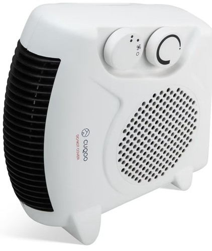 Fan and heater one low - and, one.