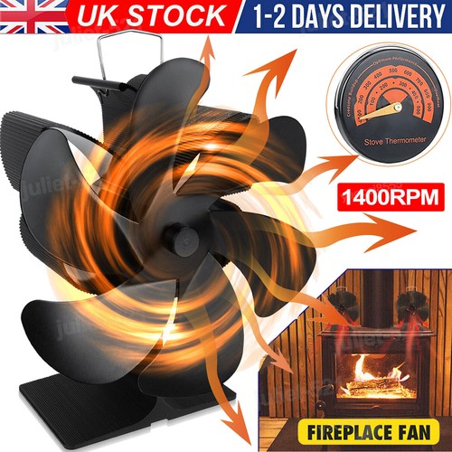 Blade stove fan - fan, powered