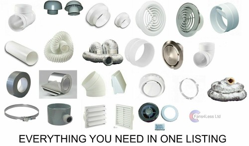 100mm duct fitting - 100mm,