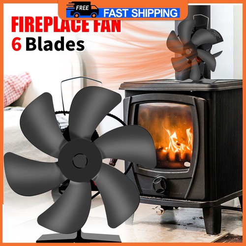 Stove fan for wood - for, log