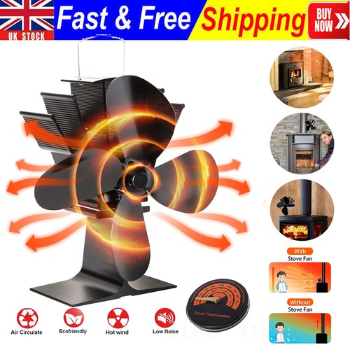 Blade log burner - log, fan